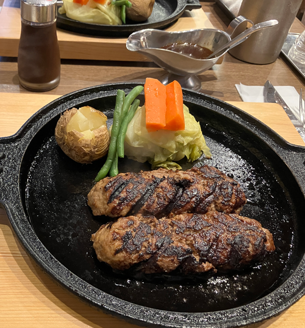 グリルK駒込本店　ハンバーグ　ランチ